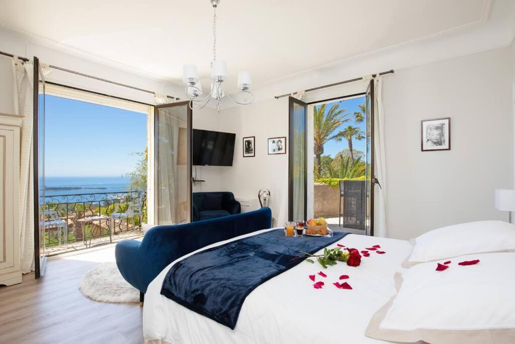Le Castel Rose Super Cannes, Face Aux Iles De Lerins فالوريس المظهر الخارجي الصورة